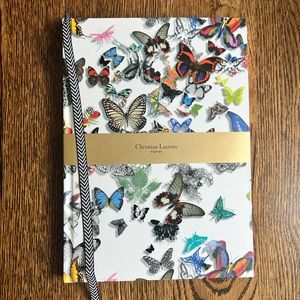 NWOT Christian Lacroix Butterfly Parade blank journal